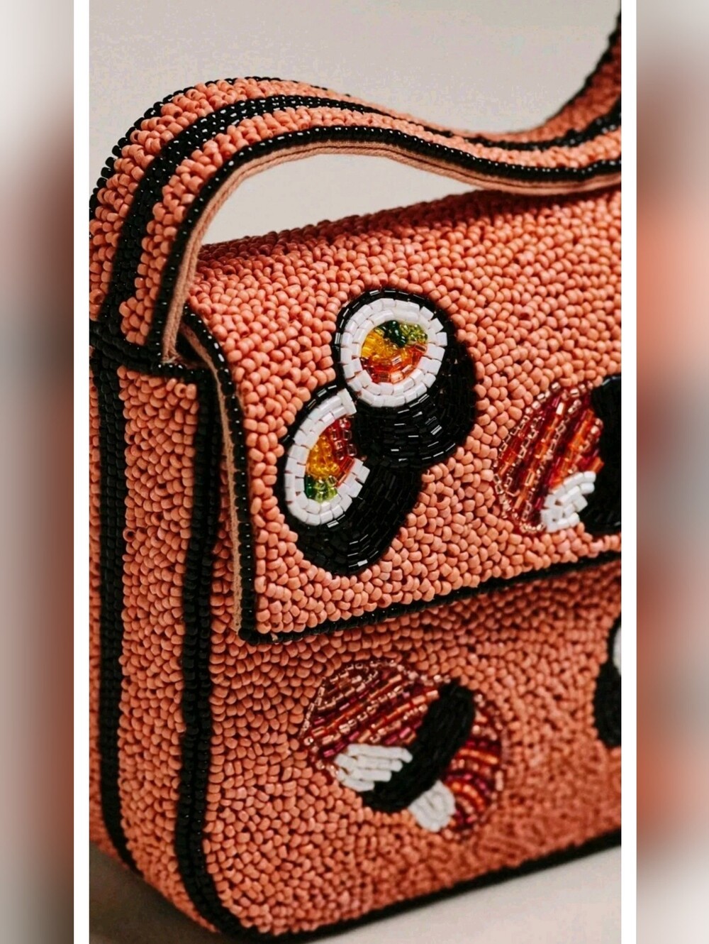 ANTHROPOLOGIE BEADED FIONA SHOULDER BAG "SUSHI " Food & Drink Edition VIRAL - Picture 10 of 10
